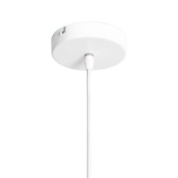 Abruzzo Trio lampa wisząca 1x40 W biała ABR-LWSM-DIZZ2