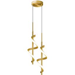 Abigali Spirali lampa wisząca 2x20 W złota LWSK