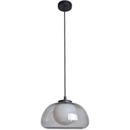 Italux Ainale lampa wisząca 1x7 W przydymiona PND-54637-1-BK-SG