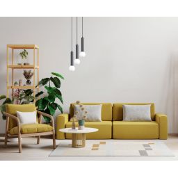 Italux Filano lampa wisząca 3x5 W czarna PND-33574-3-BK