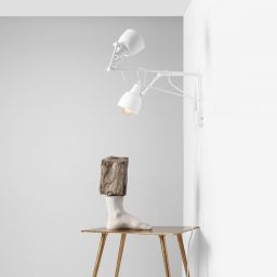 Aldex Soho 2 kinkiet 2x60W biały 1002D