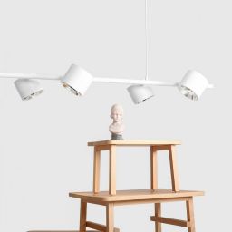 Aldex Bot 6 lampa wisząca 6x35W biała 1046K