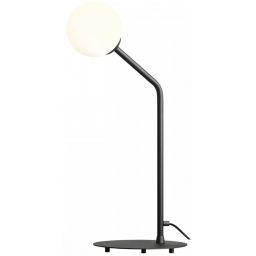 Aldex Pure lampa biurkowa 1x40W czarna/biała 1064B1