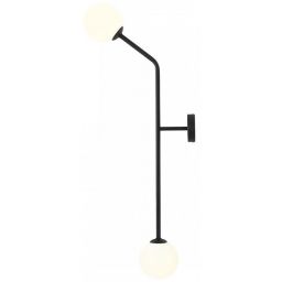 Aldex Pure kinkiet 2x40W czarny/biały 1064D1_2