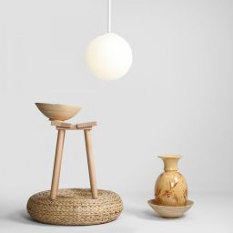 Aldex Bosso lampa wisząca 1x60W biała 1087G