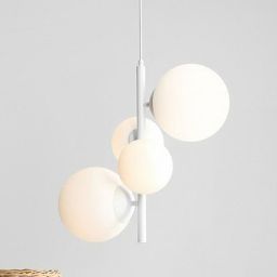 Aldex Bloom 4 lampa wisząca 2x40W+2x60W biała 1091L