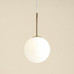 Aldex Bosso lampa wisząca 1x60W złota/biała 1087G30