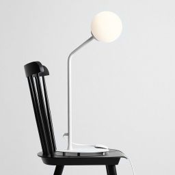 Aldex Pure lampa biurkowa 1x40W biała 1064B
