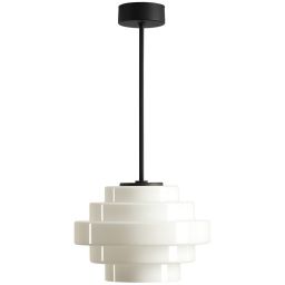 Aldex Filo Milky lampa wisząca 1x15 W biała 9001PL_G1_S