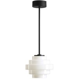 Aldex Filo Milky lampa wisząca 1x5 W biała 9002PL_G1_S