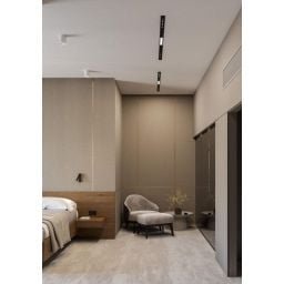 Aqform Mixline lampa do zabudowy 1x16W czarna struktura 30225-M930-W3-00-12