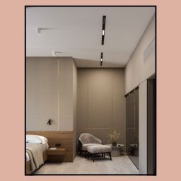 Aqform Mixline lampa do zabudowy 1x28W czarna struktura 30226-M940-W3-00-12