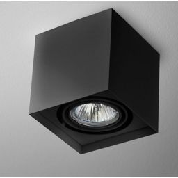 Aqform Squares lampa podsufitowa 1x50W czarna struktura 45811-0000-U8-PH-12