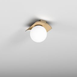 Aqform Modern Ball lampa podsufitowa 1x8,5 W złota 46970-M940-D0-00-19