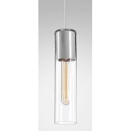 Aqform Modern Glass Tube TP lampa wisząca 1x50W biała struktura 50473-0000-U8-PH-13