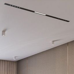 Aqform Mixline lampa do zabudowy 1x36,5W czarna struktura 30227-M940-W3-00-12