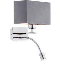 Argon Bill kinkiet 2x15 W chrom-szary 1053