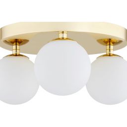 Argon Flavio lampa podsufitowa 3x7W mosiądz/opal mat 1413