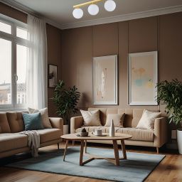 Argon Flavio lampa podsufitowa 3x7W mosiądz/opal mat 1414