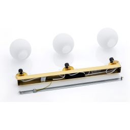 Argon Flavio lampa podsufitowa 3x7W mosiądz/opal mat 1414