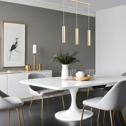 Argon Gomera lampa wisząca 3x50W mosiądz 1443