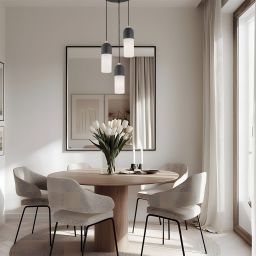 Argon Burgos lampa wisząca 3x15W opal mat/czarny 1467