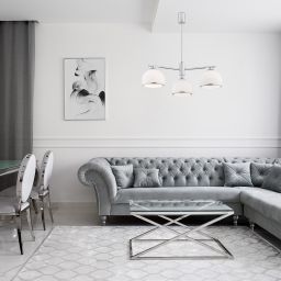 Argon Marbella lampa podsufitowa 3x15W opal mat/chrom 1487