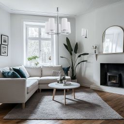 Argon Camelot lampa wisząca 5x15W biały/chrom 2053