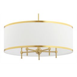 Argon Abbano lampa podsufitowa 5x7W śmietankowy/złoty/mosiądz szczotkowany 2127