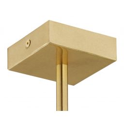 Argon Abbano lampa podsufitowa 5x7W biały/mosiądz szczotkowany 2132