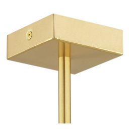 Argon Abruzzo lampa podsufitowa 5x7 W czarna-mosiądz 2135