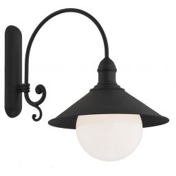 Argon Erba Bis kinkiet zewnętrzny 1x15W czarny 3286