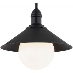 Argon Erba Bis kinkiet zewnętrzny 1x15W czarny 3286