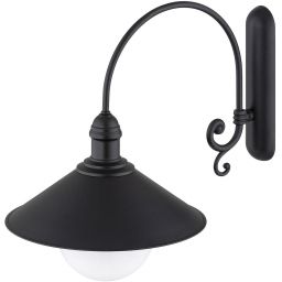 Argon Erba Bis kinkiet zewnętrzny 1x15W czarny 3286