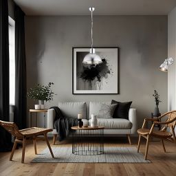 Argon Eufrat lampa wisząca 1x15W chrom 3294