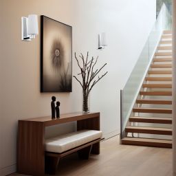 Argon Camelot kinkiet 1x15W biały/chrom 3358