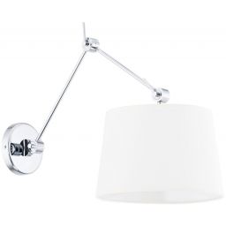 Argon Zakyntos kinkiet 1x15W biały/chrom 3545