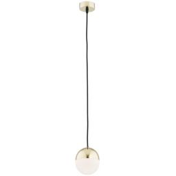 Argon Livia lampa wisząca 1x7W mosiądz/biały 4031