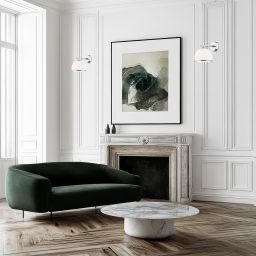 Argon Marbella kinkiet 1x15W opal mat/chrom 4254