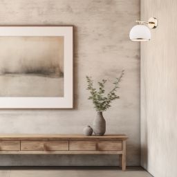 Argon Marbella kinkiet 1x15W opal mat/mosiądz 4255