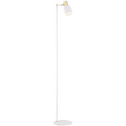 Argon Doria lampa stojąca 1x15W biały/mosiądz 4258