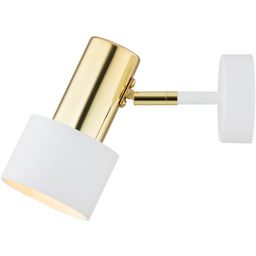 Argon Doria kinkiet 1x15W biały/mosiądz 4264