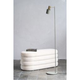 Argon Doria lampa stojąca 1x15W szałwia/mosiądz 4271