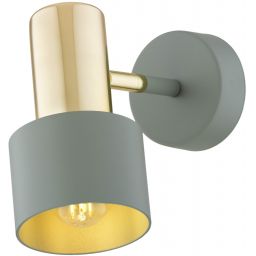 Argon Doria kinkiet 1x15W szałwia/mosiądz 4315