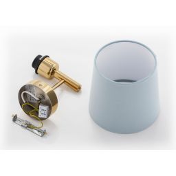 Argon Ponte kinkiet 1x15 W mosiądz-niebieski 4347