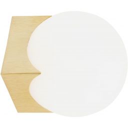 Argon Austin kinkiet 1x7W mosiądz szczotkowany/opal 4714