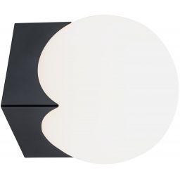 Argon Austin kinkiet 1x7W czarny mat/opal 4715