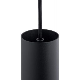 Argon Gomera Plus lampa wisząca 1x5W czarna 4756