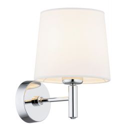 Argon Bolzano Plus kinkiet 1x15 W biały-chrom 4760