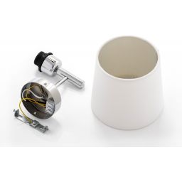 Argon Bolzano Plus kinkiet 1x15 W biały-chrom 4760